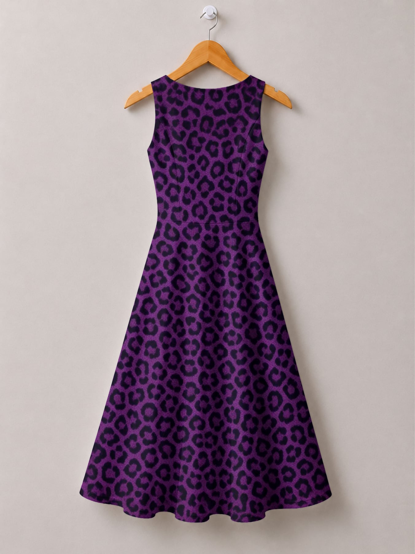"Purple Leopard" Corset Dress