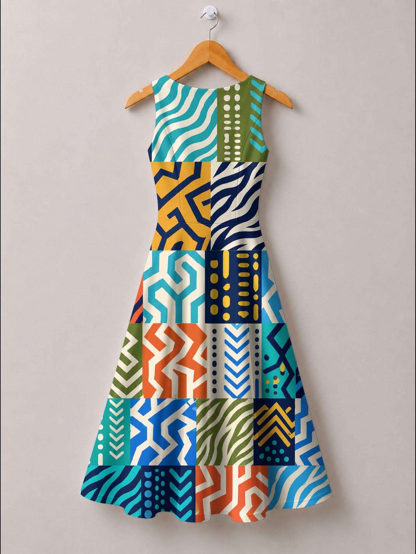 "Kitenge" Corset Dress