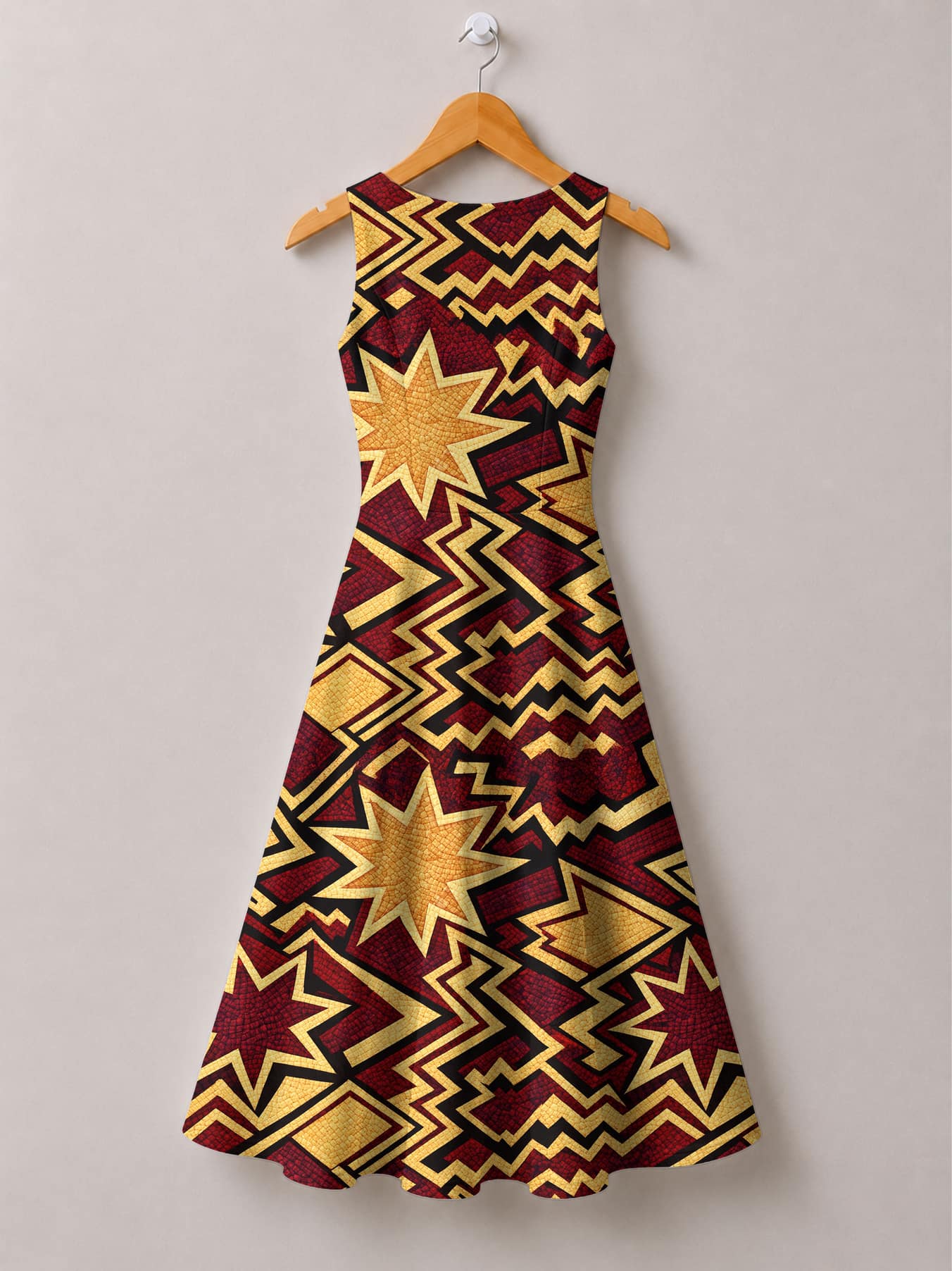 Burgundy Sheba Corset Dress