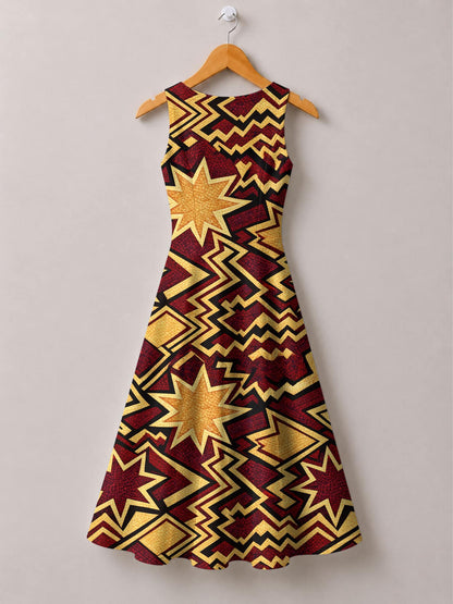 Burgundy Sheba Corset Dress