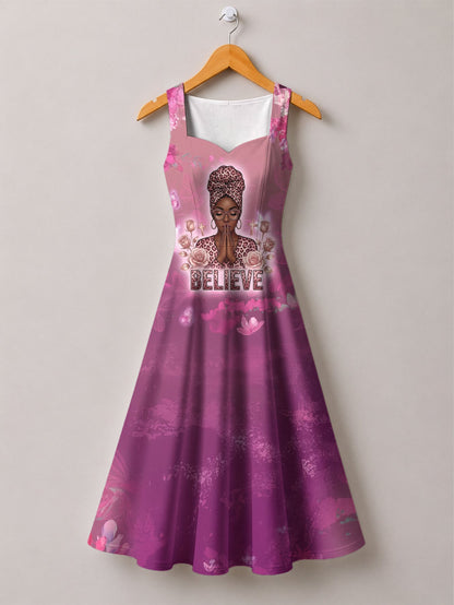 "Imani" Wild Rose Corset Dress