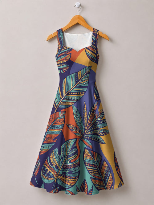 "Majani" Corset Dress