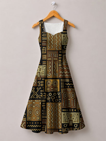"Sankofa" Corset Dress