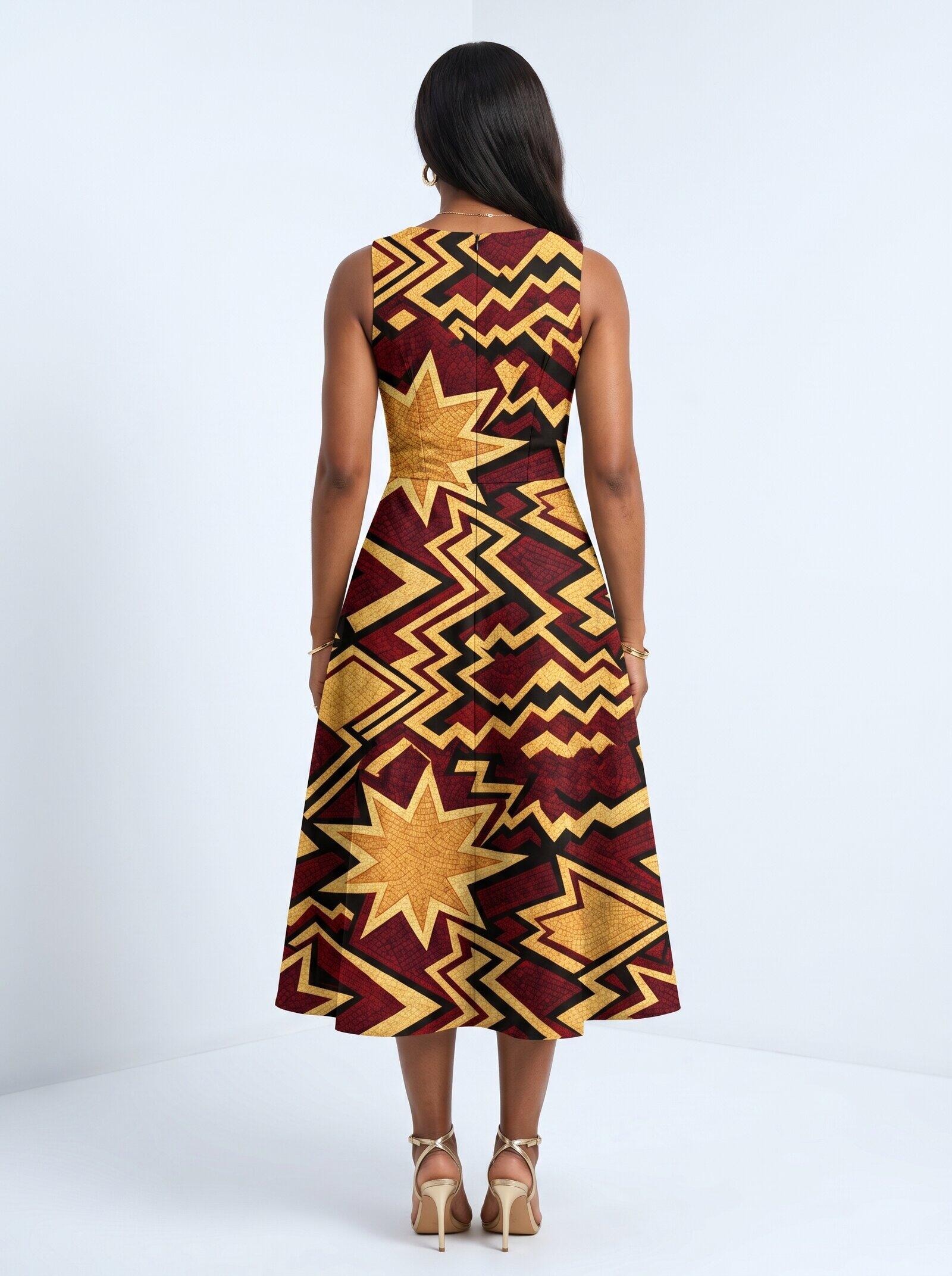 Burgundy Sheba Corset Dress