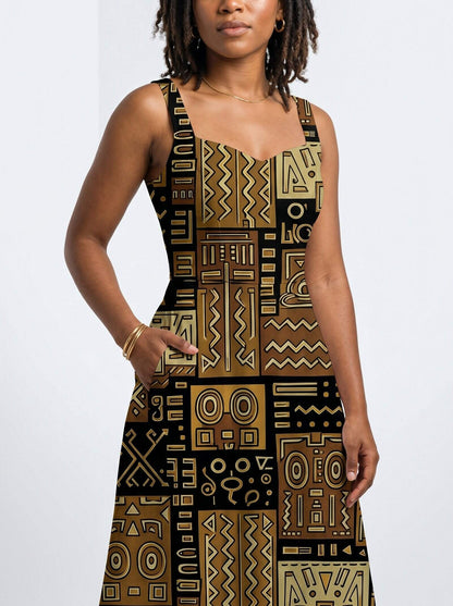 "Sankofa" Corset Dress