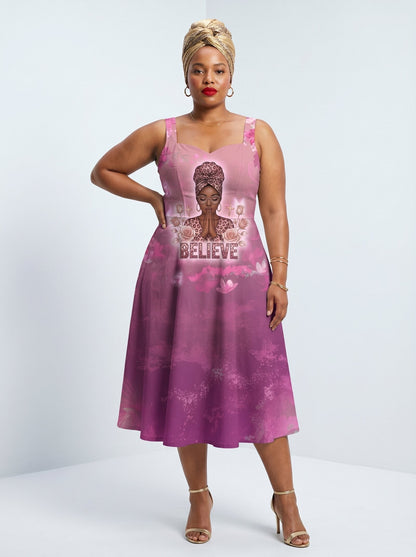 "Imani" Wild Rose Corset Dress